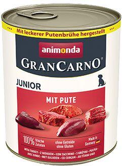Animonda pes GRANCARNO konz. Junior krůtí maso 800g