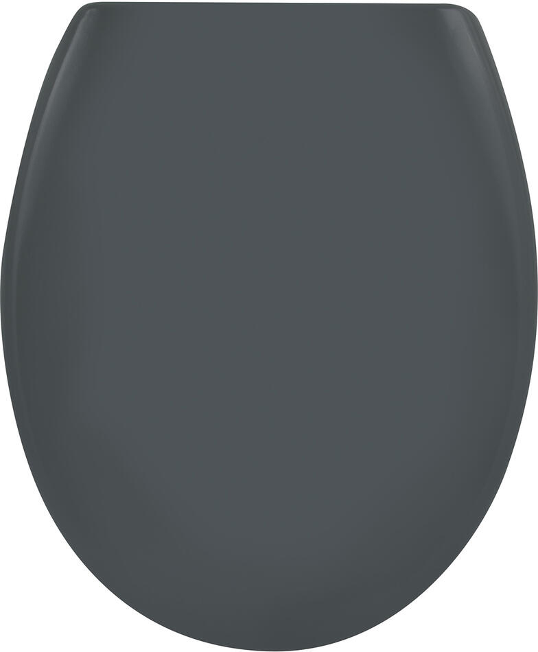 Spirella WC prkénko EASY CLIP, šedé, duroplast Thermodur