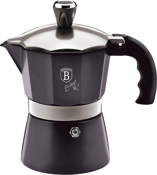BERLINGERHAUS Konvice na espresso 3 šálky Carbon Pro Line BH-8551