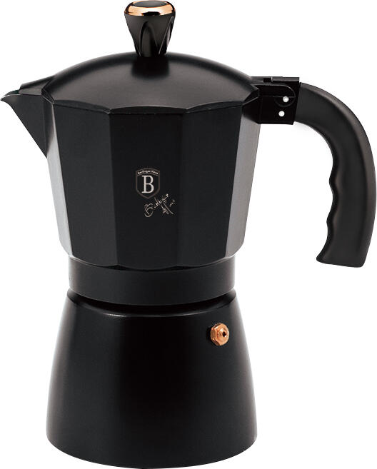 BERLINGERHAUS Konvice na espresso 9 šálků Black Rose Collection BH-8562