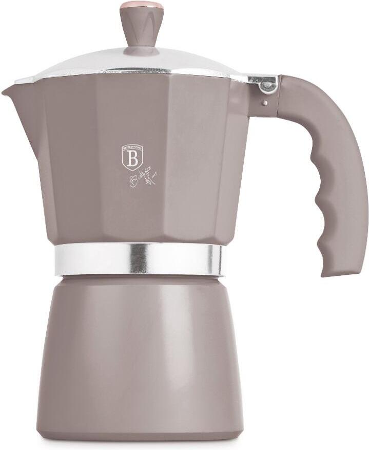 BERLINGERHAUS Konvice na espresso 6 šálků Taupe Collection BH-8569