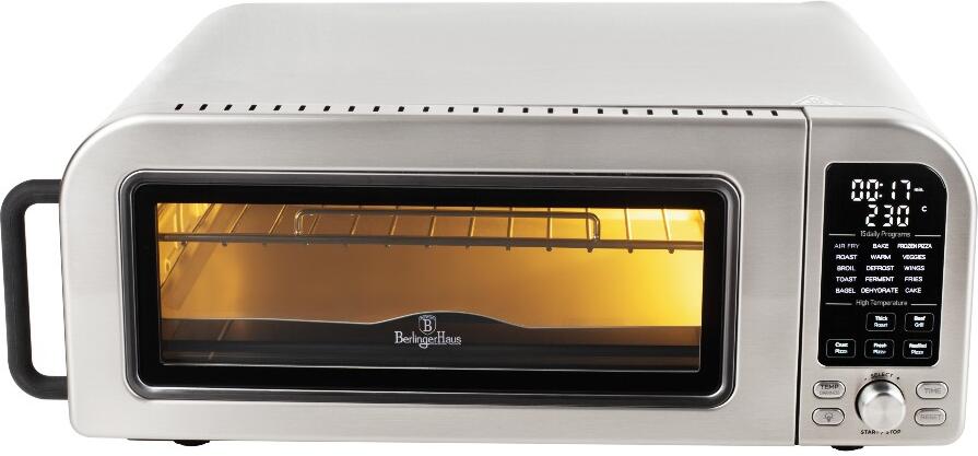 BERLINGERHAUS Pec na pizzu elektrická Matte Black Collection BH-9656