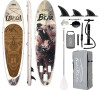 Paddleboard Bestway 350x90x15 cm s příslušenstvím, bílohnědý