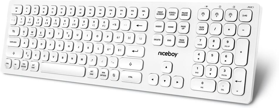 Niceboy OFFICE K30 White