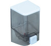 MSV nástěnný dávkovač mýdla, čirý, plast, 1000 ml