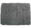 MSV koupelnová předložka MICROFIBER, světle šedá, polyester, protiskluzová, 50 x 70 cm