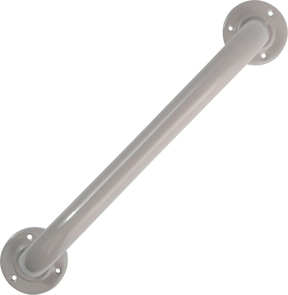 MSV madlo do koupelny SAFE, šedo-hnědé, ocel, 30 cm
