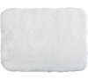 Koupelnová předložka MSV MICROFIBER, bílá