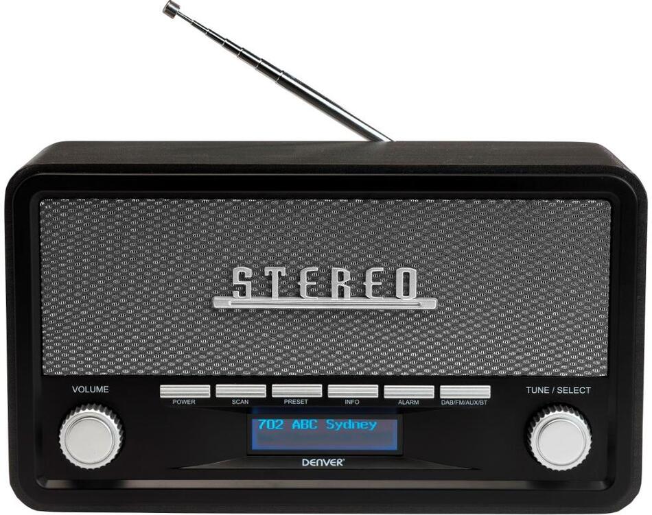 Rádio DENVER DAB 18 DARKGREY