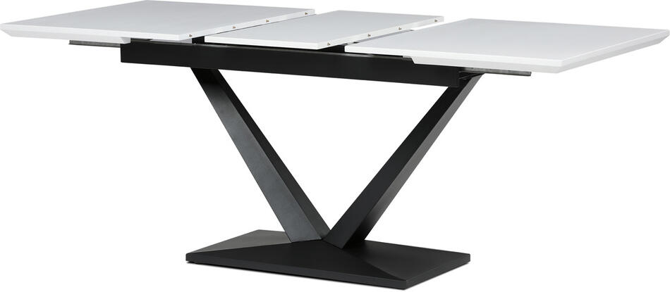 Rozkládací jídelní stůl Autronic HT-W1630 WT, 40 – 180 × 85 cm