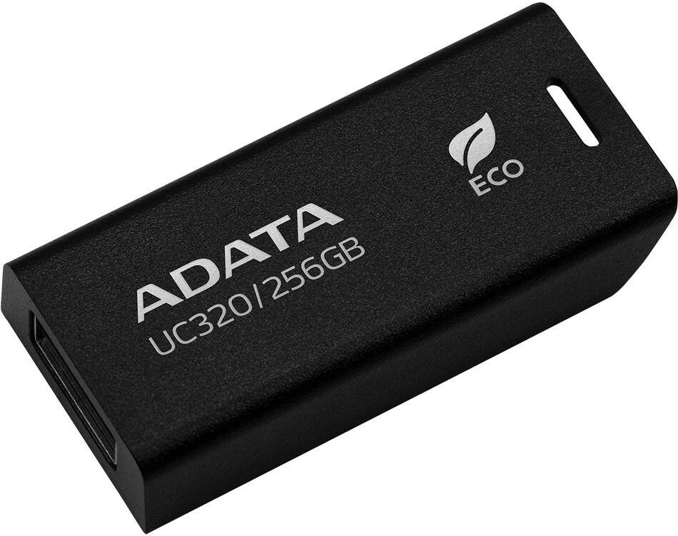 ADATA UC320/256GB/USB 3.2/USB-A/Černá (UC320-256G-RBK/BK)
