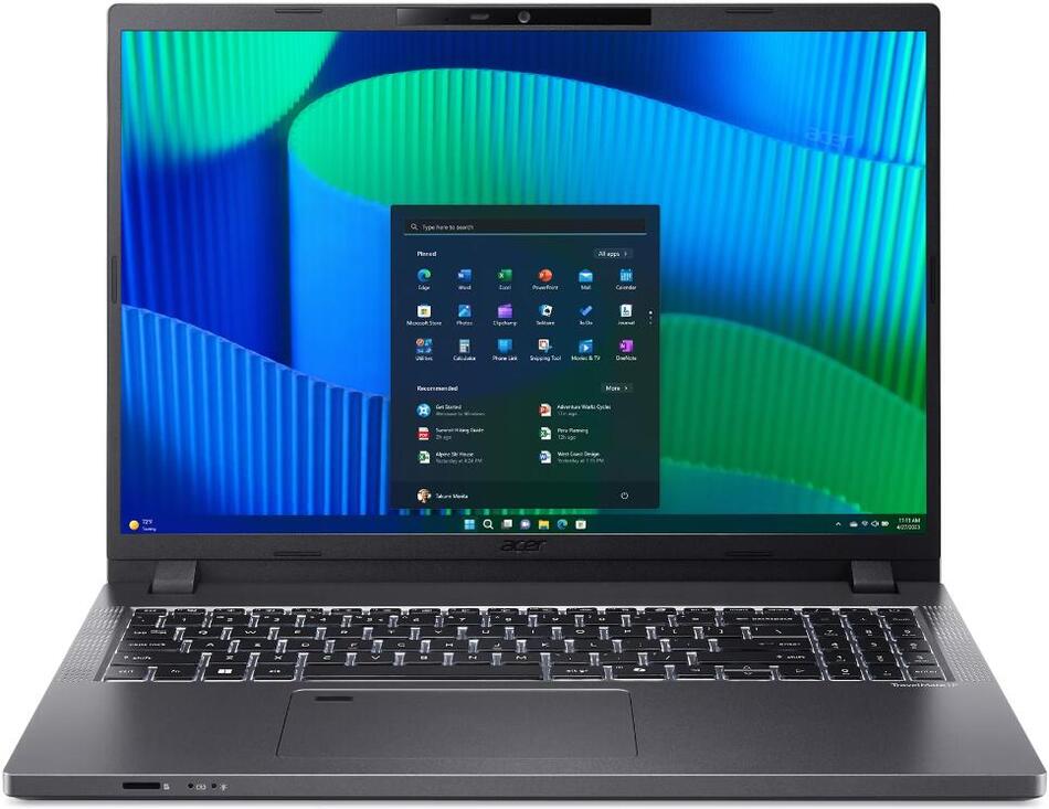 Notebook Acer TravelMate P2 16 NX.B6SEC.005 P2, Steel Gray