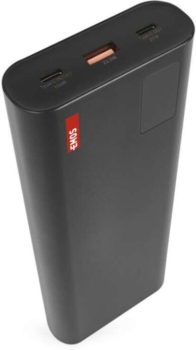 Powerbanka Emos NTBF30, 27 000 mAh, 100 W PD, černá (B0561B)