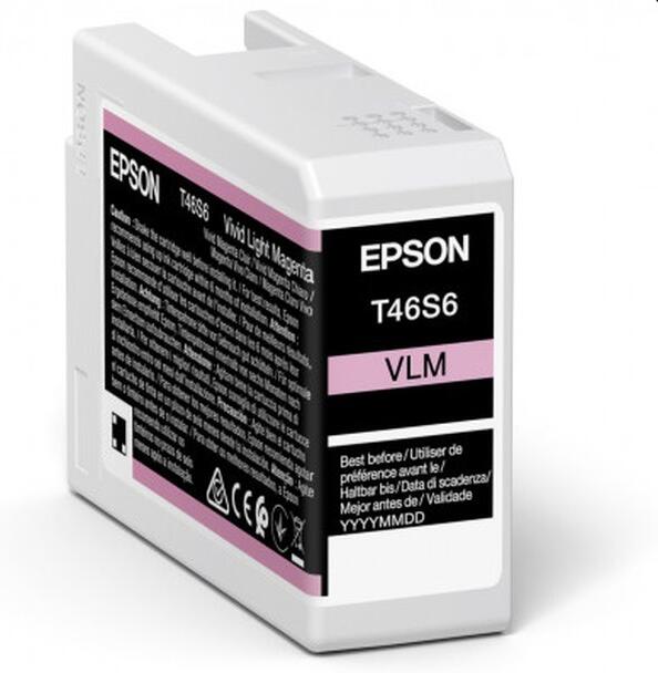 EPSON cartridge T46S6 vivid light magenta (25ml) (C13T46S60N)