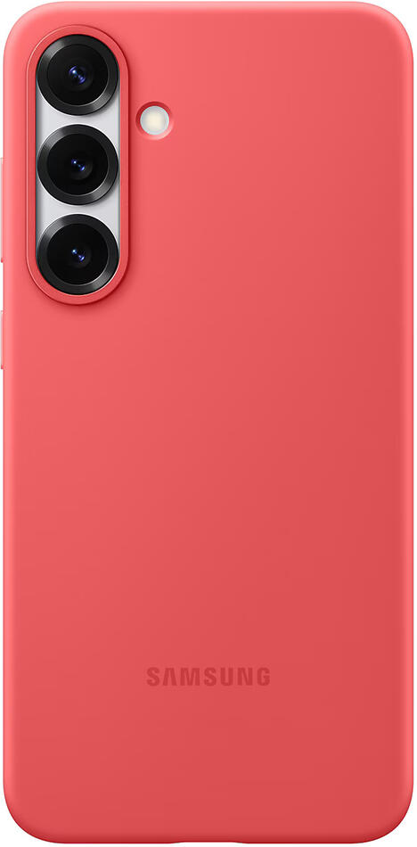 Kryt na mobil Samsung Silicone Case Galaxy S25+ Red