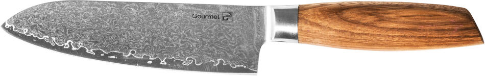 Nůž G21 Gourmet Damascus 17 cm, Santoku, rukojeť zebrawood
