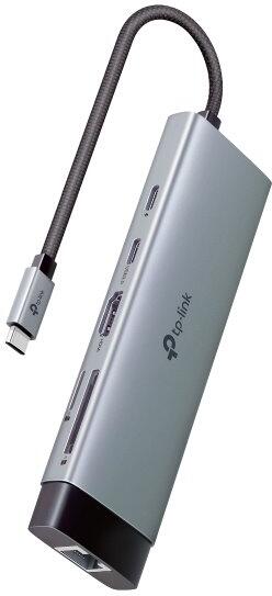 Dokovací stanice TP-Link UH9120C USB-C, HDMI, RJ45, 1x USB C, 3x USB, čtečka SD/microSD, PD 100W