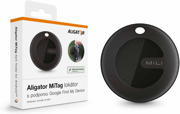 Lokátor Aligator MiTag s podporou Google Find My Device