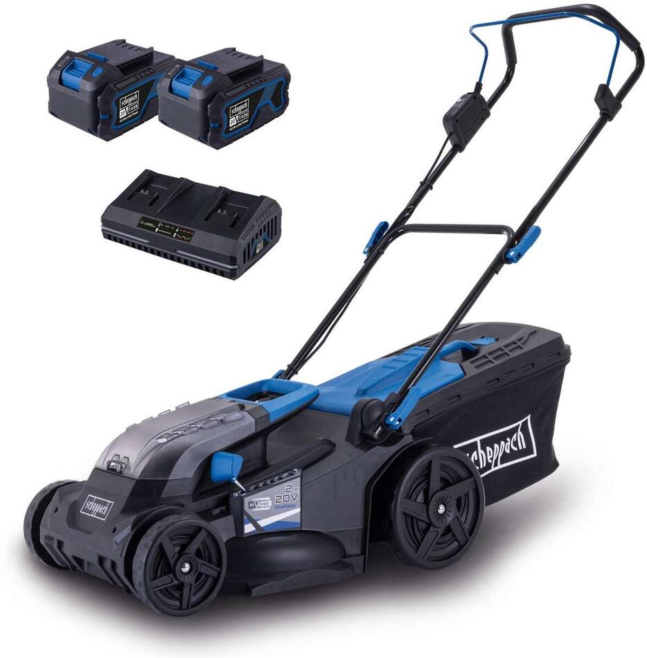 Aku sekačka Scheppach BC-MP380-X (2x 4Ah baterie + nabíječka)