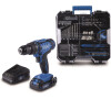 Set vrtacího šroubováku Scheppach C-DTB74/1-X aku 20 V IXES s příslušenstvím 74 ks