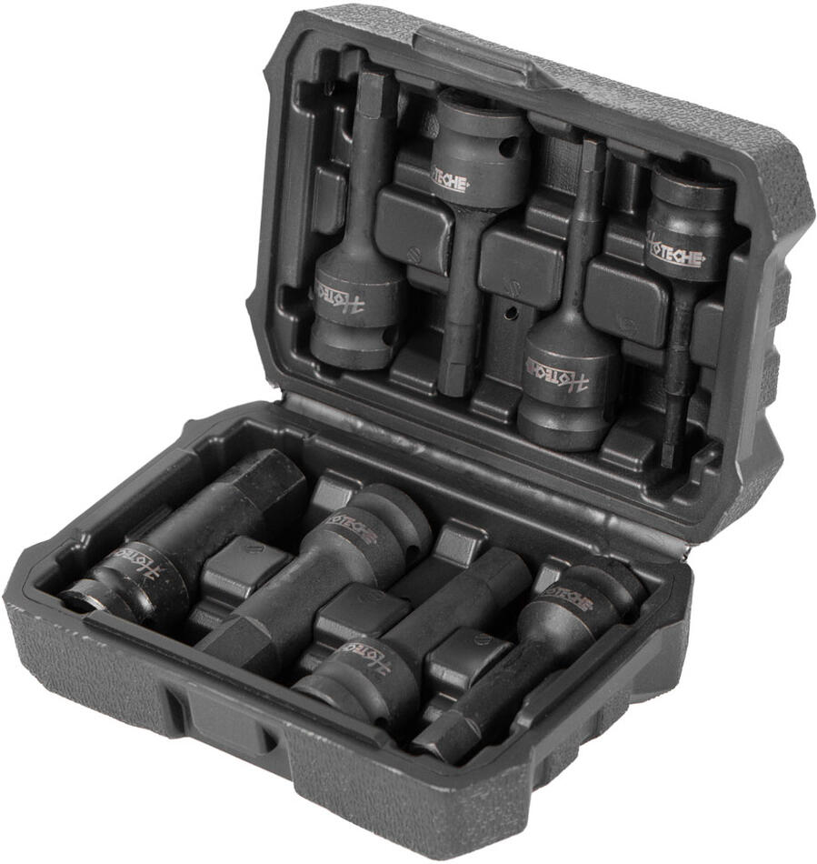 Sada vnějších nástrčných klíčů HEX 1/2", 8 ks - HT206200 Hoteche