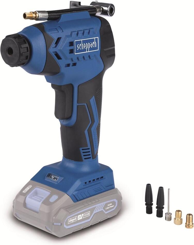 Scheppach C-AC20-X, 20 V IXES aku kompresor (bez baterie a nabíječky)