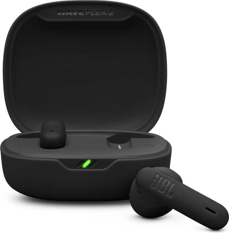 Bezdrátová sluchátka JBL Wave Flex2 Black