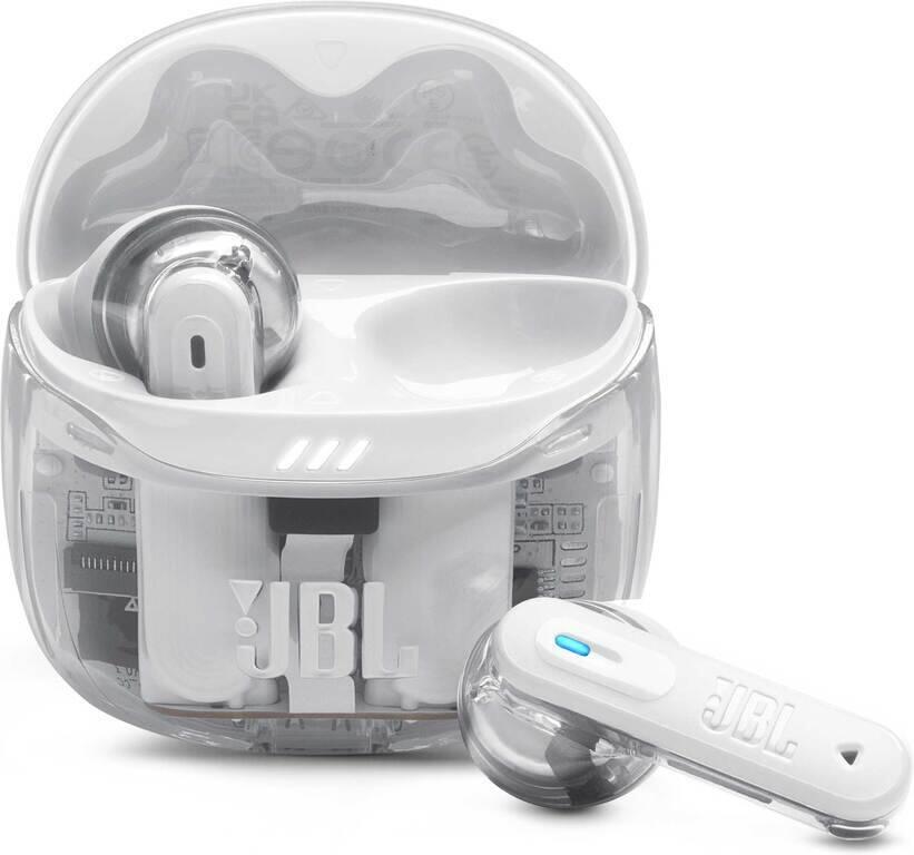 Bezdrátová sluchátka JBL Tune Flex 2 Ghost White
