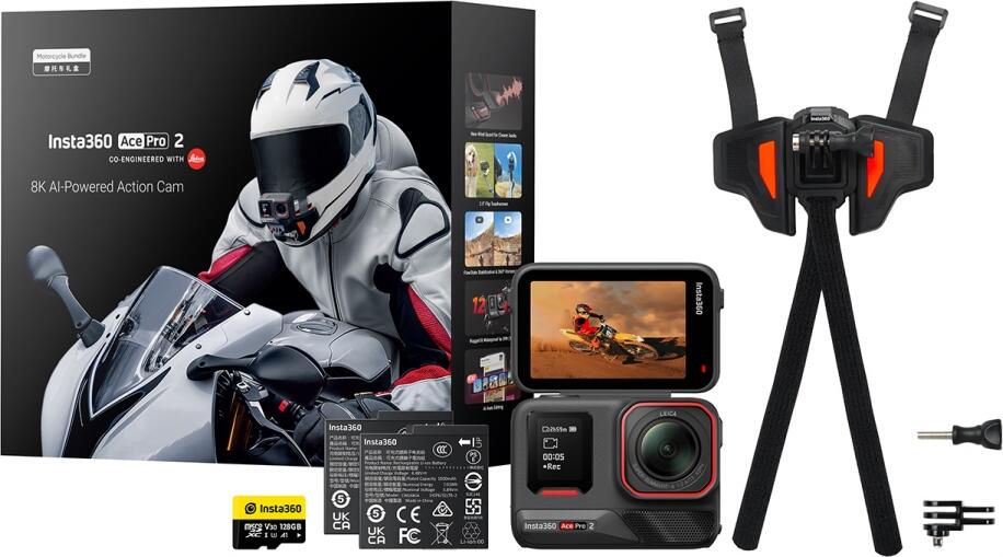 Insta360 Ace Pro 2 Motocyklový balíček