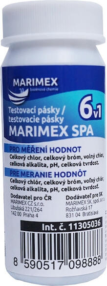 Testovací pásky Marimex Spa 6v1 (50ks) (11305036)