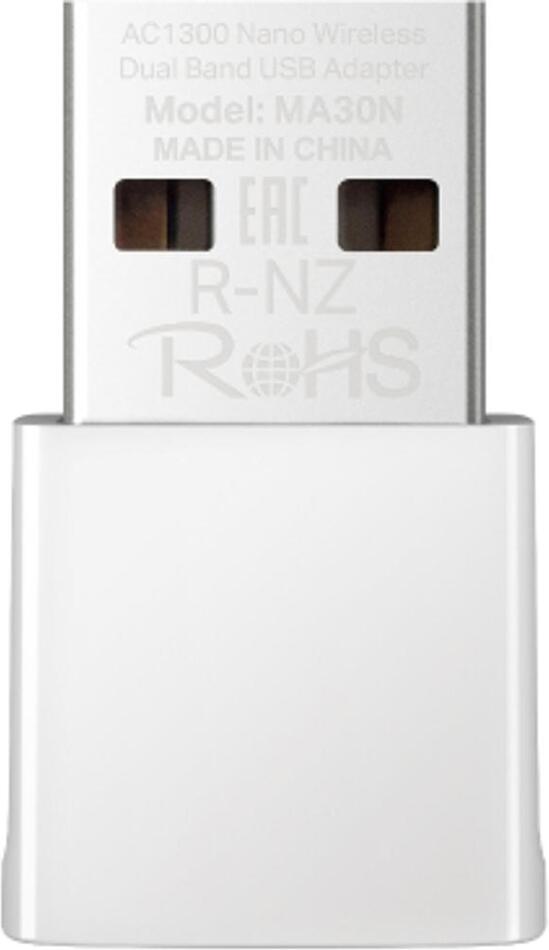 USB adaptér Mercusys MA30N AC1200 Nano WiFi USB Ada