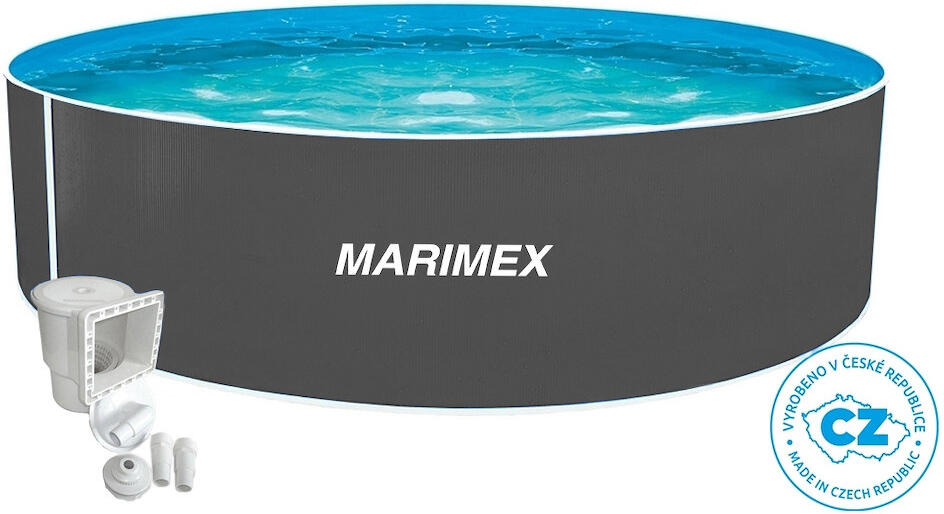 Bazén Marimex Orlando 10303044 4,57×1,07 m, šedý