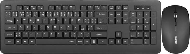 Rapoo 8310M set klávesnice a myši CZ/SK
