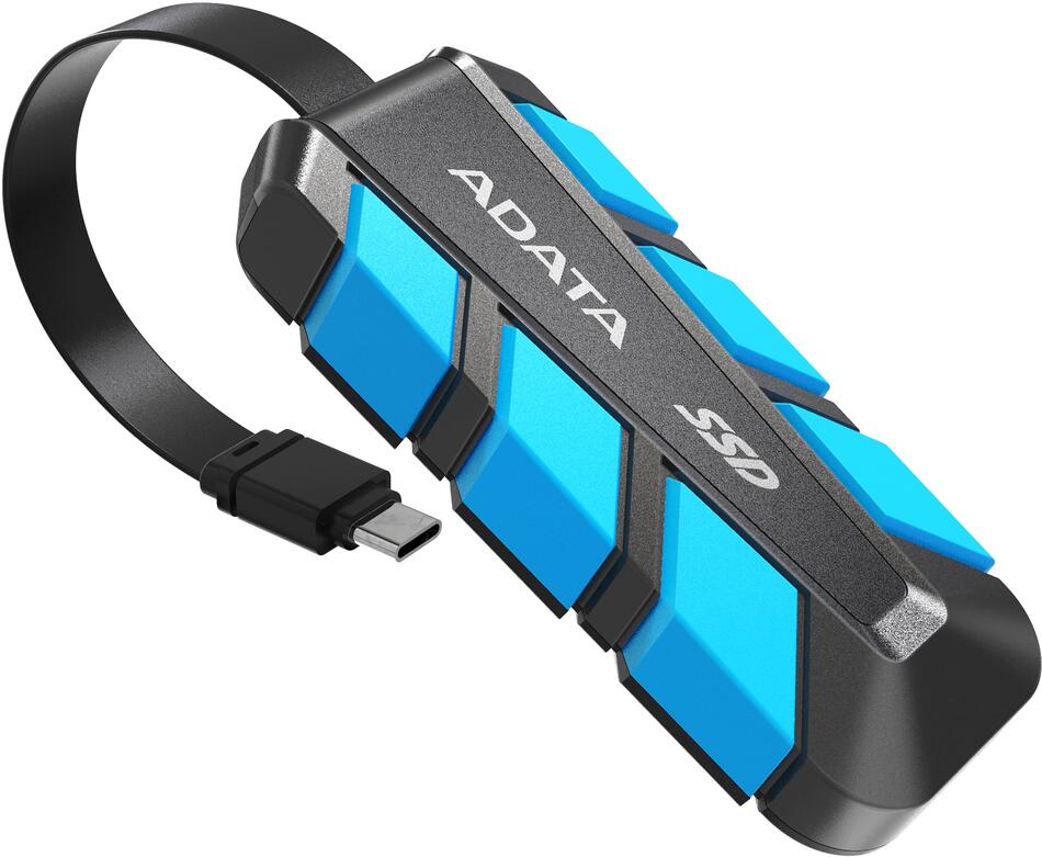 ADATA SC740 / 2TB / SSD / Externí / Modrá / 5R (SC740-2000G-CBU)