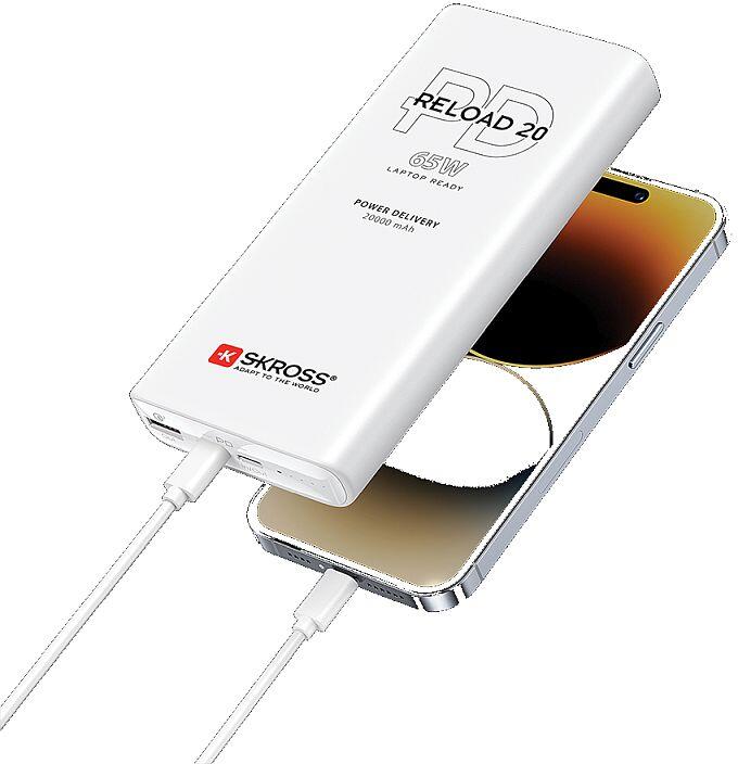 Powerbanka SKROSS Reload 20 65W PD 20 000mAh USB A+C