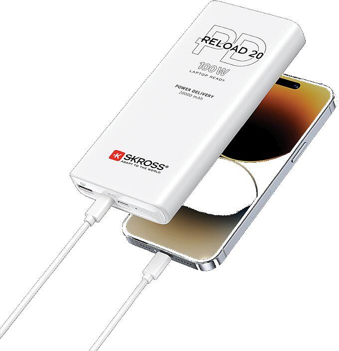 Powerbanka SKROSS Reload 20 100W PD 20 000mAh USB A+C
