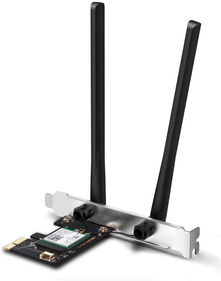 PCI-e adaptér Mercusys MA80XE AX3000 WiFi6 BT PCIe Ad