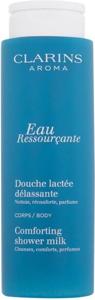 Sprchový krém Clarins Aroma Eau Ressourcante Comforting Shower Milk, 200 ml