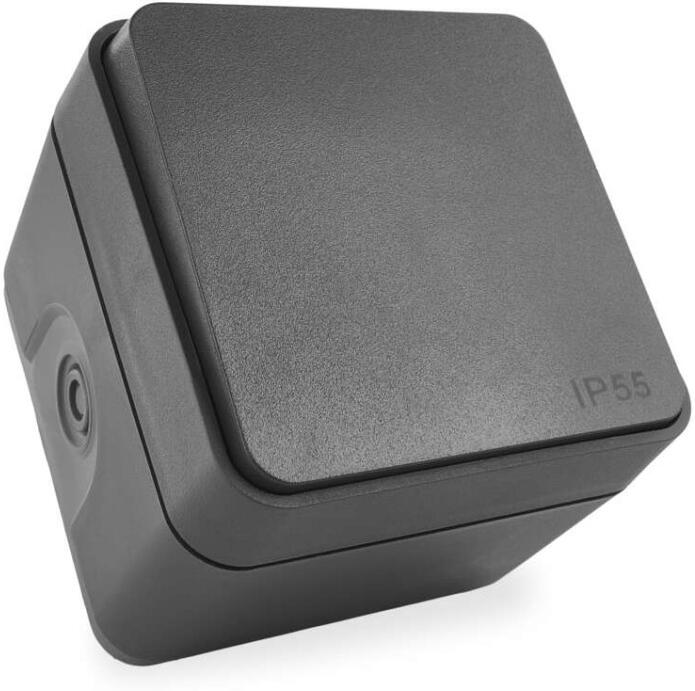 Emos Cyklone ovládač tlačítkový 1/0, IP55 (D730427)