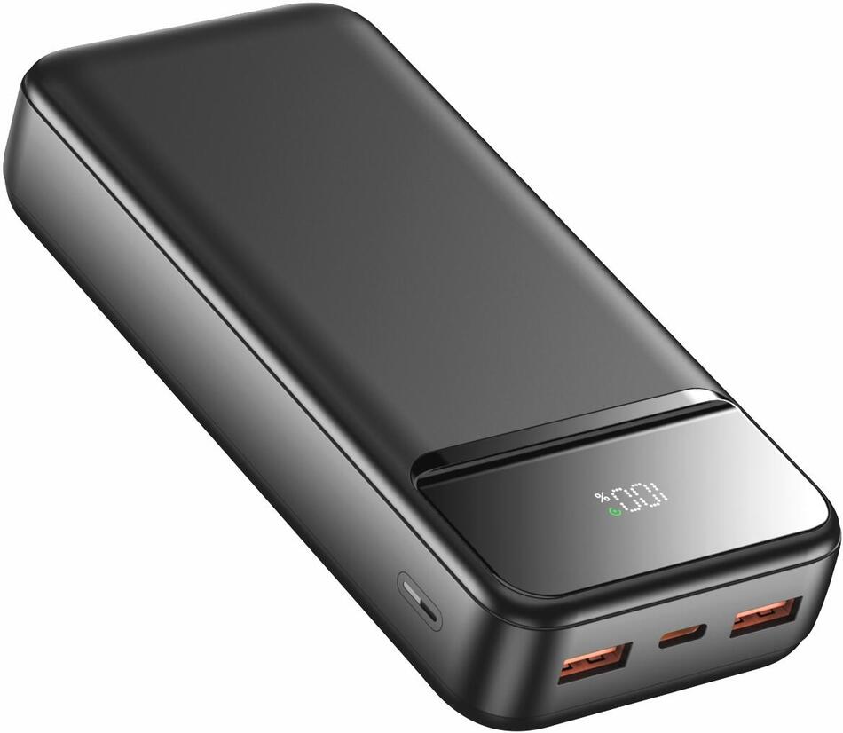 SWISSTEN POWER BANK 20000 mAh POWER LINE II ČERNÁ