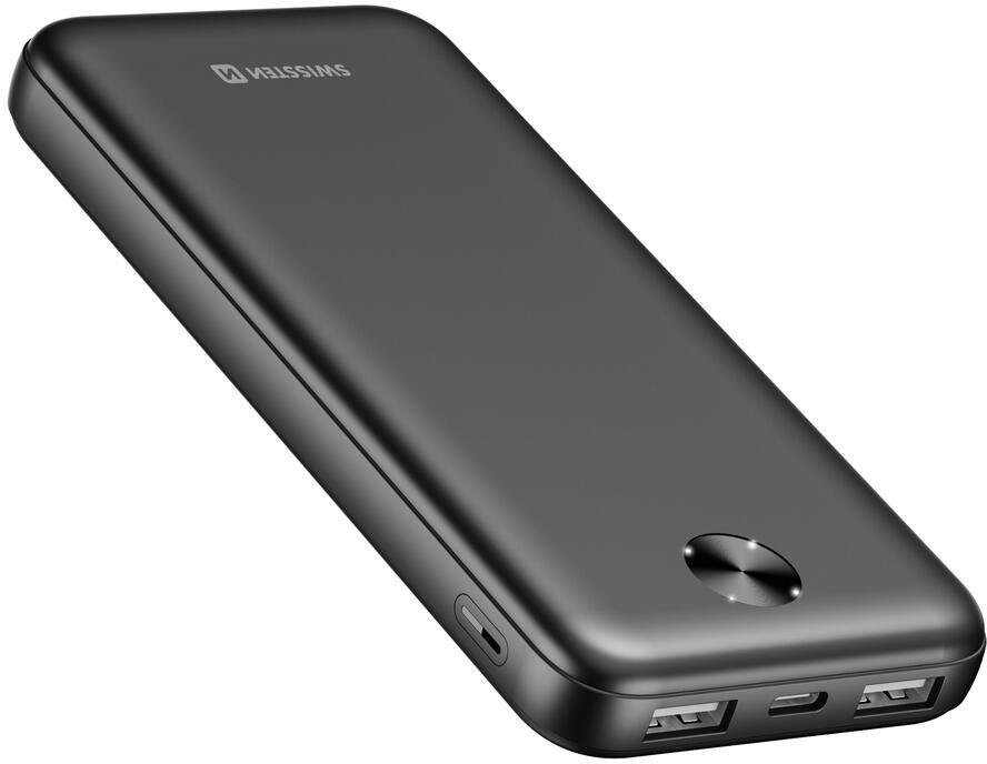 SWISSTEN POWER BANK 10000 mAh WORX PRO ČERNÁ
