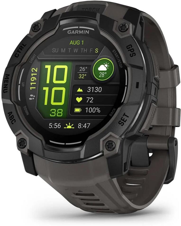 Chytré hodinky Garmin Instinct 3 50 mm (010-03020-00), černé