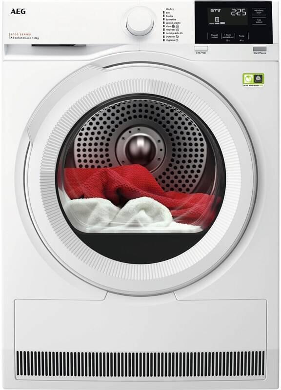 Sušička prádla AEG 8000 AbsoluteCare® TR8182C