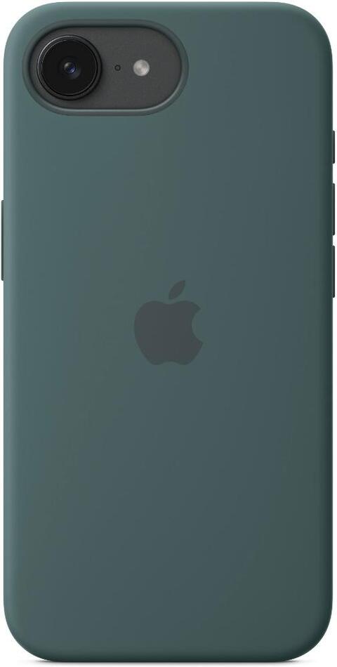 Kryt na mobil Apple iPhone 16e Silicone Case Lake zöld
