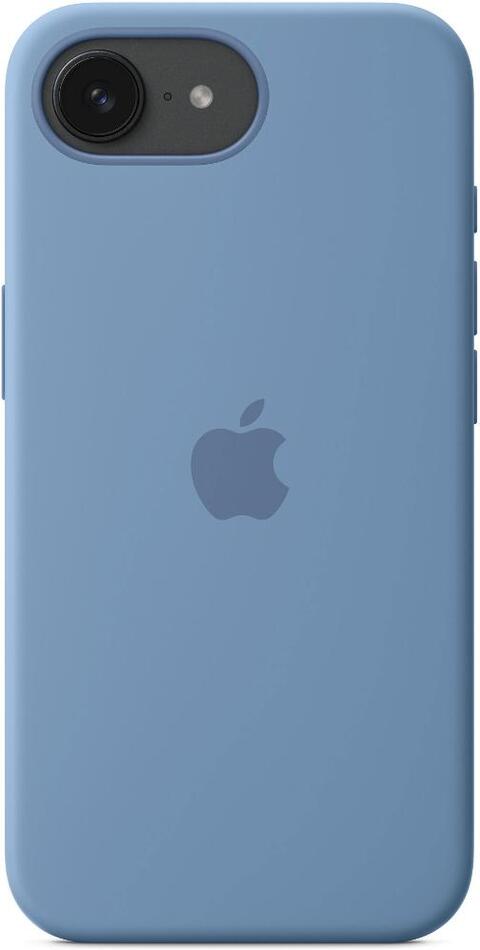 Kryt na mobil Apple iPhone 16e Silicone Case Winte Winter Blue
