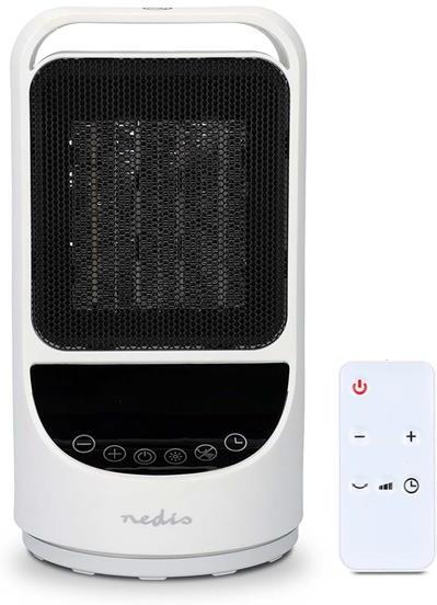 Smart teplovzdušný ventilátor NEDIS HTFA22WTW keramický WiFi Tuya