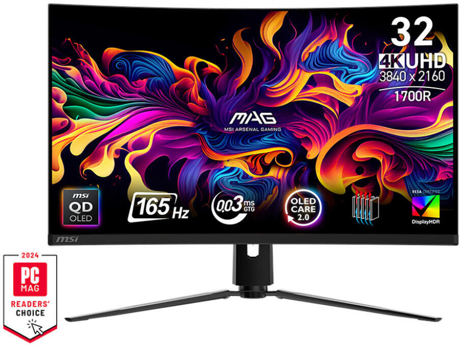 Herní monitor MSI MAG 321CUP QD-OLED
