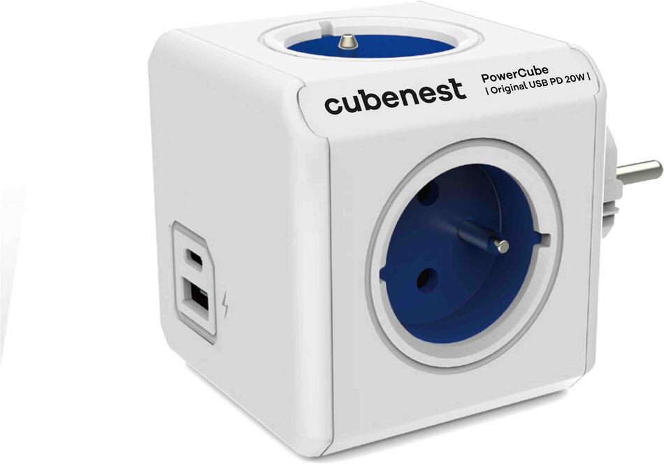 Cubenest PowerCube Original USB PD 20W A+C Blue