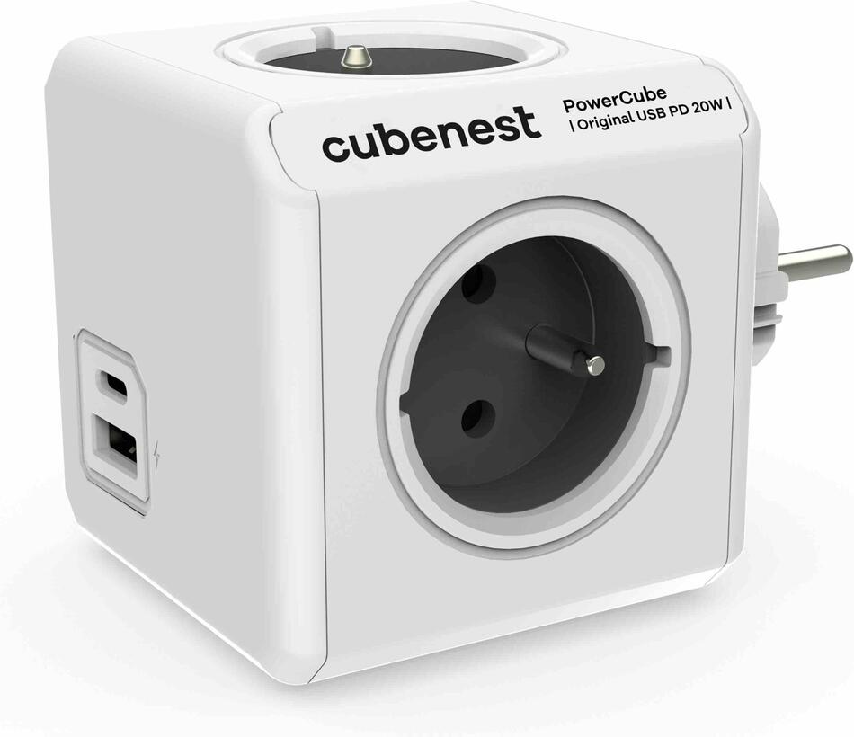Cubenest PowerCube Original USB PD 20W A+C Grey