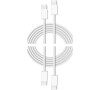 Cubenest Braided cable USB-C 2-pack White